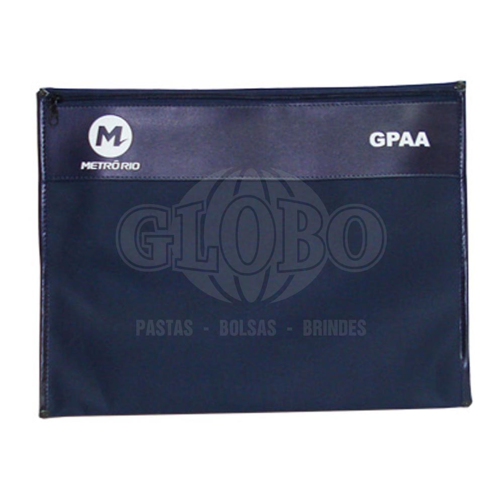 Malote  com zíper, Personalizado.