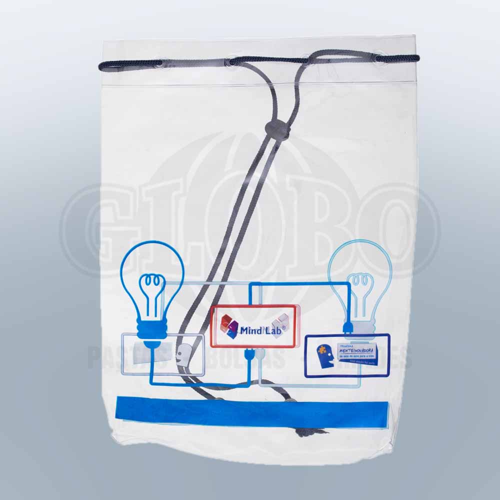 Mochila Saco em PVC