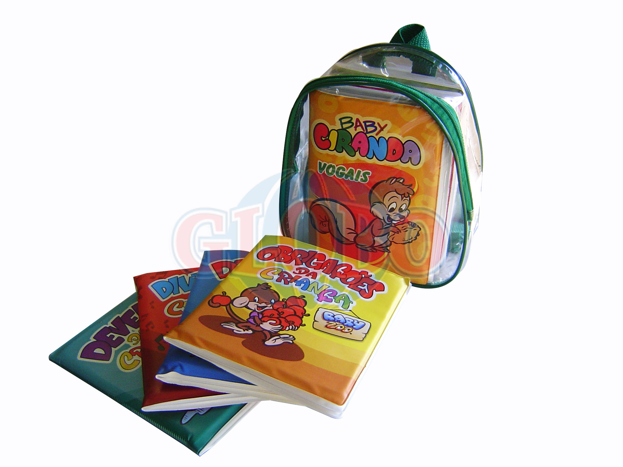 Livro infantil de banho + Mochila infantil, Personalizado