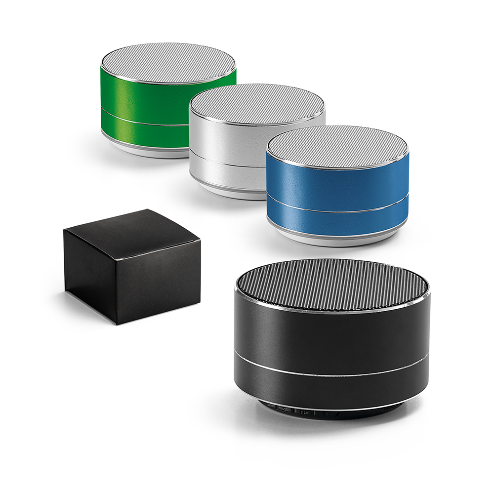 FLOREY. Caixa de som com microfone